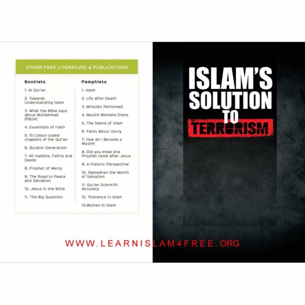 Islams solution to terrorism